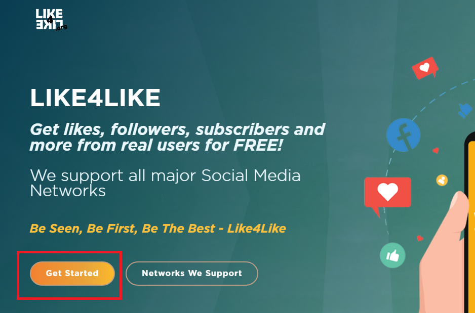 副業で稼ぐための無料ツール『LIKE4LIKE』の紹介＆使い方